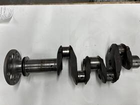 Lycoming 74968 0-320 Crankshaft P/n Measures Std/std Flange Bent