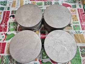75413-p10 Lycoming Set Of 4 Superior Piston 75413 P10