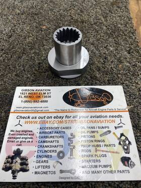 75467 Lycoming Magneto Intermediate Coupling