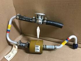 96-321000-607 Parker 2h30-6 Pressure Regulator Valve With 2j4-7 Filter And Hoses / Fittings