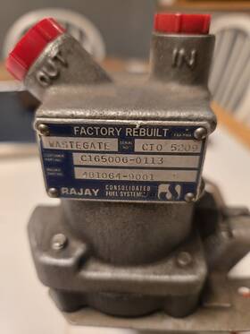 C165006-0113 Rajay Wastegate Green Tagged