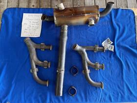 C169-39 Robinson R-44 Raven Ii Inch As Removed Complete Exhaust System Rev W