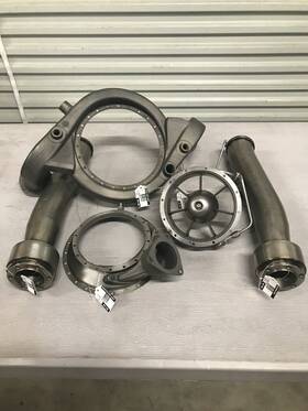 23039752 Rolls-royce Allison 250 C20r Compressor Parts Lot