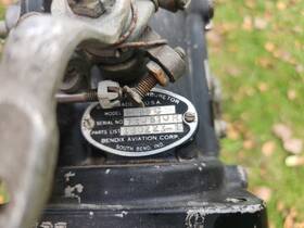 380223-10 Stromberg Bendix Aircraft Pressure Carburetor Ps-5c