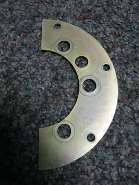 653345 Tcm Used Crankshaft Seal Retainer Plate P/n
