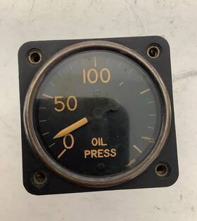 U.s. Gauge 7/8-14-cz2 U.s. An5771-2a 2-1/4 Inch Mechanical Oil Pressure Aw-1
