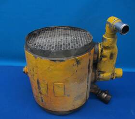 U3180d5 United Aircraft Used Oil Temperature Cooler Core P/n 13010