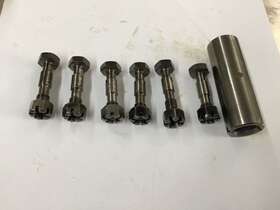 7072 Warner 125 145 165 185 Connecting Link Rod Bolt Pn. One Set 1-pin