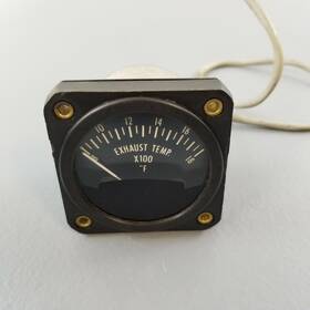 Tso-c43 Westberg Exhaust Temp Gauge Instrument Parts Planes Aviation