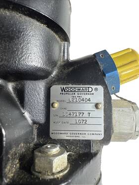 L210404 Woodward Aircraft Propeller Governor