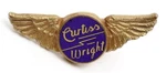 Wwii Curtiss Wright Aircraft Engines Wings Enamel Screw Lapel Pin. Fixed Price $17.95.