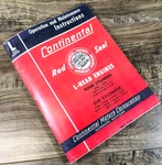 Continental L-head Engines F124 F140 F162 Operators Manual Service Repair Shop. Fixed Price $26.97.