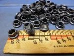 50) MS21042L5 Self-locking Hex Nuts 5/16"-24 Black Cadmium Plated Steel Aircraft. Fixed Price $20.00.