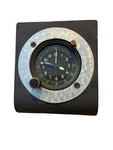 Working Waltham A-13A Aircraft Clock Wwii/vietnam Era On Custom Desk Mount. Fixed Price $525.00.