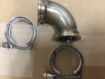 Mvs 38MM,V38 Wastegate Elbow And Clamp,stainless For Tial,manifold To Wg,compact. Fixed Price $99.99.