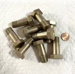 (9) New 5/8" NAS6210-15X Aircraft Hex Head Bolts Aerospace Hardware Lot. Fixed Price $15.00.