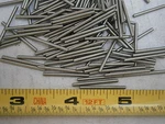 Dowel Pins 1/16" Od X .9" Long 303 Stainless Steel Lot Of 25 #4320. Fixed Price $12.95.