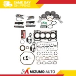 Full Gasket Set Pistons Bearings Fit 07-09 Nissan Cube Versa 1.8L MR18DE. Fixed Price $249.95.