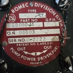 Romec Fuel Pump RG9080J4A. Fixed Price $1800.00.