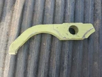 Continental IO-360 Inter Cylinder Baffle Support, P/n: 641341 #3. Fixed Price $35.00.