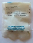 P/n: 10-157208 Bendix (tcm Continental) Magneto Ground Terminal Kit. Fixed Price $60.00.