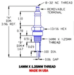 Gas Igniter Replacement For Auburn I-3, Crown CA470, Champion OJ-14-8 And Eclips. Fixed Price $35.50.