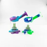 2 Pack Convenient Silicone Water Pipe, Random Colors Durable Fast Shipping. Fixed Price $19.59.