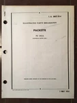 Continental Packette PE-150-6 Engine Parts Manual. Fixed Price $91.13.