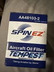 That An AA48103-2 Aircraft Oil Filter Made By Aero Accessories, Inc. Fixed Price $30.00.