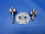 Continental O-200 Oil Pump Gears & Plate P/n 22534 (0523-632). Fixed Price $347.50.