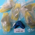 6 New AN821-8D Elbow 90 Degree 1/2 Flared Blue Anodized Aluminum Aircraft. Fixed Price $35.00.