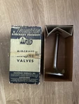 Vintage 1940S Pratt Whitney Thompson 32331 Aircraft Engine Valve & Box Nos. Fixed Price $39.95.