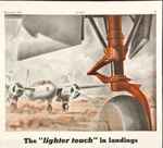 1945 Cleveland Pneumatic Tool Co Aerol Landing Gear Shocks Vintage Print Ad. Fixed Price $13.24.