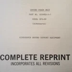 Airesearch GPU-90 Pn 929482-1-1 Operation & Maintenance Manual. Fixed Price $127.24.