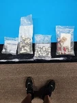 New Unsealed Bags Of Pisco ,fastenal Fittings,. Fixed Price $100.00.