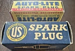 2 Vintage Us Rubber B-4 & Auto-lite Autolite BF-7 Spark Plugs Nos With Litho Box. Fixed Price $25.00.