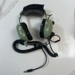 Vintage David Clark Co. H10 Aviation Aircraft Pilot Headset Headphones. Fixed Price $130.00.