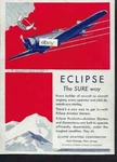 Boeing Aircraft Corp 1931 Monomail Has Eclipse Starter Bendix Ad. Fixed Price $9.99.