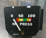 Piper Oil Pressure Gauge P/n 5653131 From PA30 Comanche. Fixed Price $67.14.