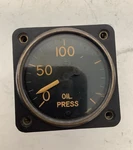 U.s. Gauge AN5771-2A 2-1/4" Mechanical Oil Pressure AW-1 7/8-14-CZ2. Fixed Price $149.99.