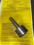 Continental C85, 90, O-200 Starter Pinion Pivot, Pn 23487 W/ 8130-3 Form. Fixed Price $150.00.