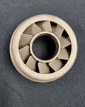 Rolls Royce Turbine Engine Combustion Chamber Swirl Vane-p/n: JR2593A-NIMONIC 75. Fixed Price $58.00.