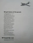 6/1977 Pub Teledyne Cae J69 T25 Turbine Engine Usaf Cessna T-37 Trainer Ad. Fixed Price $8.14.