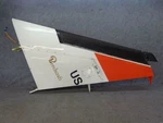 96-640000-197 Beechcraft 58P Vertical Fin Assembly (damaged Cap). Fixed Price $560.00.