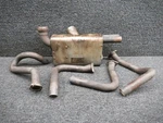 PFS-16101 Mooney M20C Power Flow Exhaust System Set. Fixed Price $3192.00.
