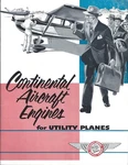 Brochure Continental Motors Aircraft Engines Utility Planes C1953 2 Item (B518). Fixed Price $31.24.