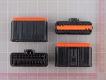 Lot Of 129 Te Connectivity 2098377-1 20P Plug Assembly Unsealed Hybrid A-key X13. Fixed Price $199.99.