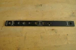1966 Beechcraft V35TC Bonanza Instrument Panel Edge Placard 35-344290-1. Fixed Price $250.00.