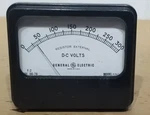 Vintage General Electric Panel Meter Model 365 Volts D.c. 0-300 Untested. Fixed Price $12.00.