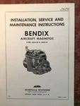 Bendix Magneto Type S6LN-50 & S6LN-51 Install Service, And Maint. Instructions. Fixed Price $17.95.
